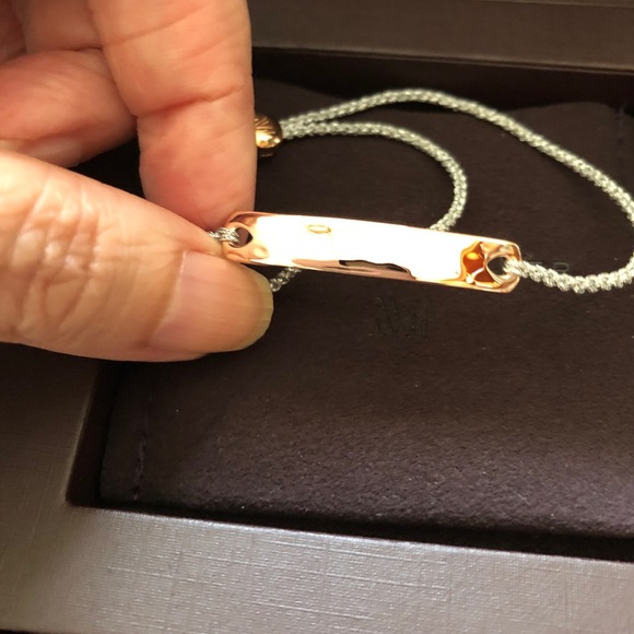 Monica Vinader Havana Bracelet Silver Cord - Picture 5 of 6